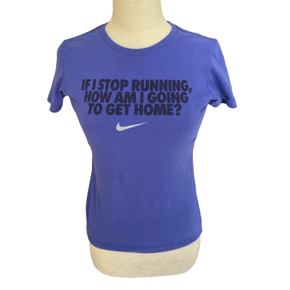 Nike Purple Short Sleeve Graphic Tee